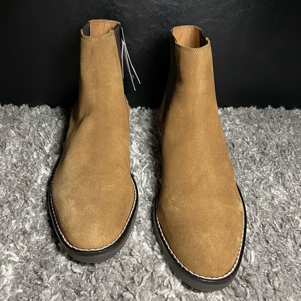 NWT Zara Split Leather Men’s Ankle Boots